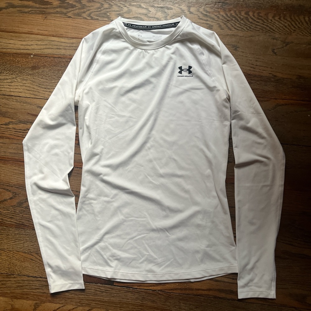 Under Armour Women’s Heat Gear White Compression Long Sleeve